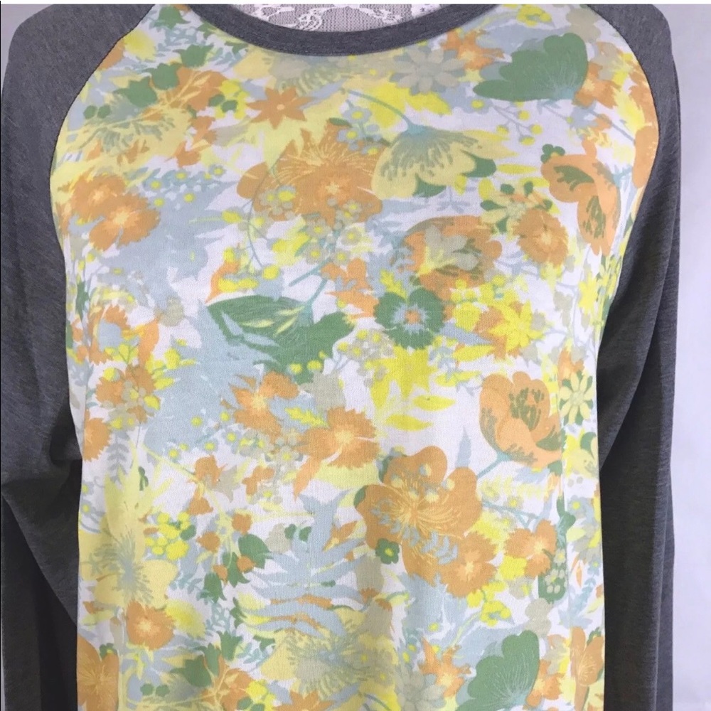 Lularoe Medium Pastel Floral Randy New With Tags